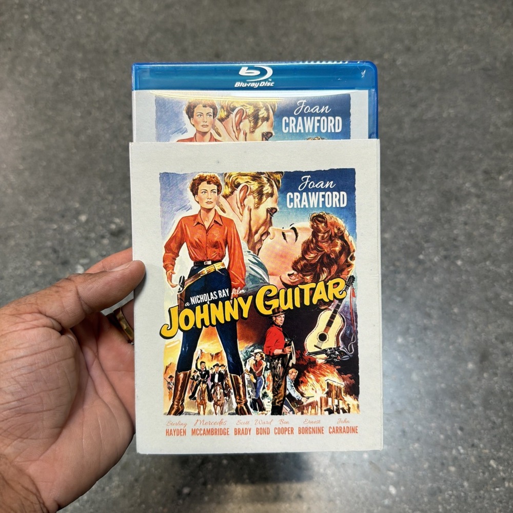 JOHNNY GUITAR (Blu-ray, 1954) JOAN CRAWFORD - NICHOLAS RAY w/SLIPCOVER